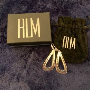 RLM silver earrings new never worn